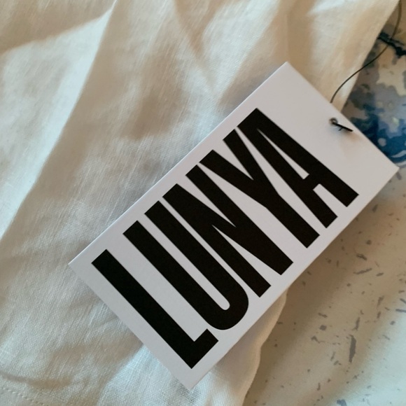 Lunya White Sleeveless Top size Small NWT - Picture 7 of 10